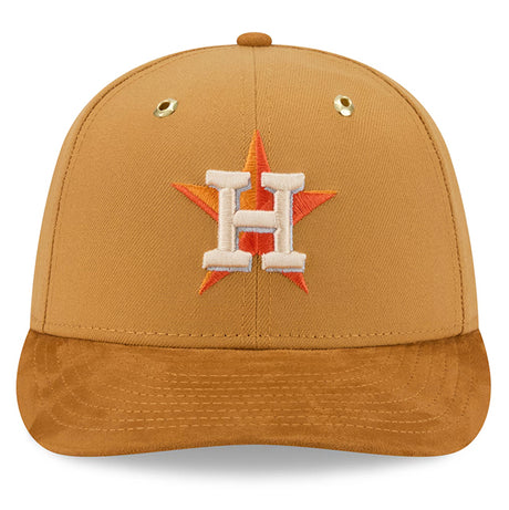 海外取寄 ニューエラ ティンバーランド キャップ PC59FIFTY ヒューストン アストロズ MLB PRE-CURVED FITTED CAP WHEAT