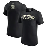グンターモデル ジョン シナ引退試合 海外取寄 WWE AUTHENTIC Tシャツ ZERSTORER T-SHIRT BLACK