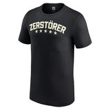 グンターモデル ジョン シナ引退試合 海外取寄 WWE AUTHENTIC Tシャツ ZERSTORER T-SHIRT BLACK