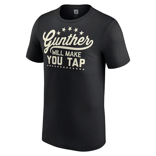 グンターモデル ジョン シナ引退試合 海外取寄 WWE AUTHENTIC Tシャツ WILL MAKE YOU TAP T-SHIRT BLACK