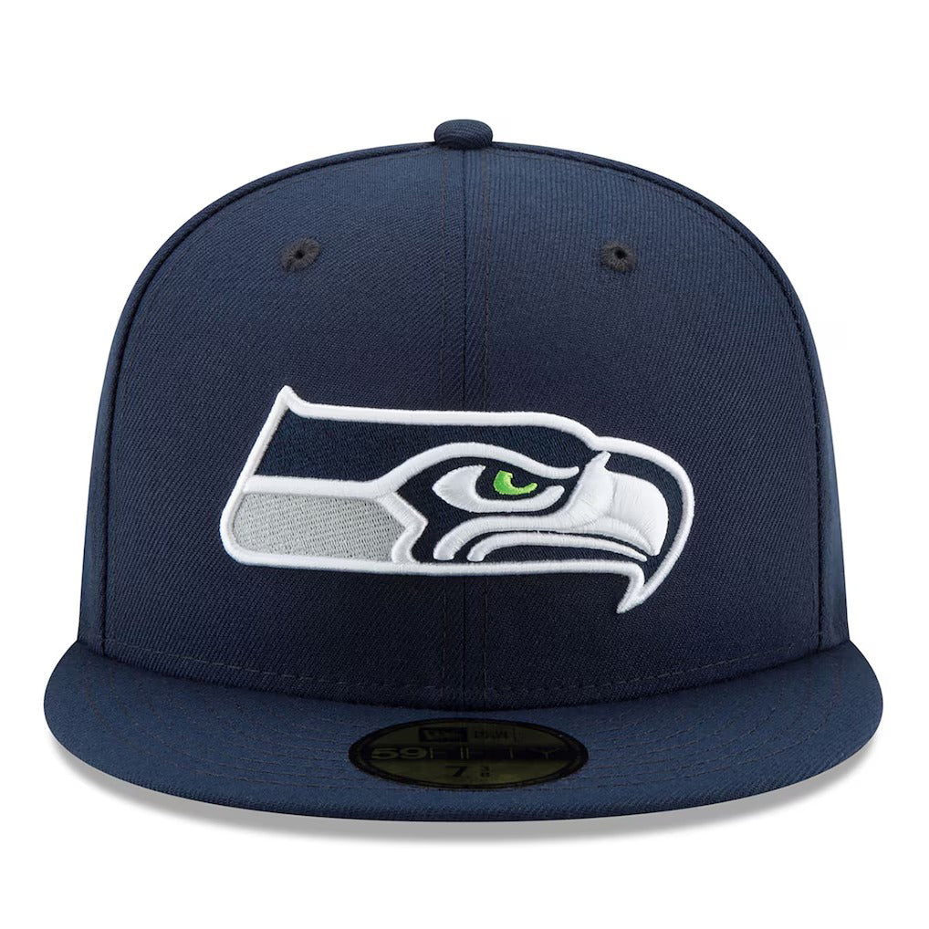第60回スーパーボウル進出記念 海外取寄 ニューエラ 59FIFTY シアトル シーホークス NFL SUPER BOWL LX FITTED CAP NAVY