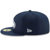 第60回スーパーボウル進出記念 海外取寄 ニューエラ 59FIFTY シアトル シーホークス NFL SUPER BOWL LX FITTED CAP NAVY