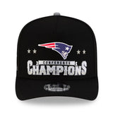 第60回スーパーボウル進出記念 海外取寄 ニューエラ 9FIFTY ニューイングランド ペイトリオッツ NFL AFC CHAMPIONS LOCKER ROOM TROPHY COLLECTION A-FRAME SNAPBACK