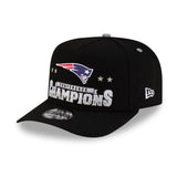 第60回スーパーボウル進出記念 海外取寄 ニューエラ 9FIFTY ニューイングランド ペイトリオッツ NFL AFC CHAMPIONS LOCKER ROOM TROPHY COLLECTION A-FRAME SNAPBACK