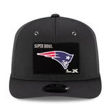 第60回スーパーボウル進出記念 海外取寄 ニューエラ 9SEVENTY ニューイングランド ペイトリオッツ NFL OPENING NIGHT SNAPBACK CHARCOAL