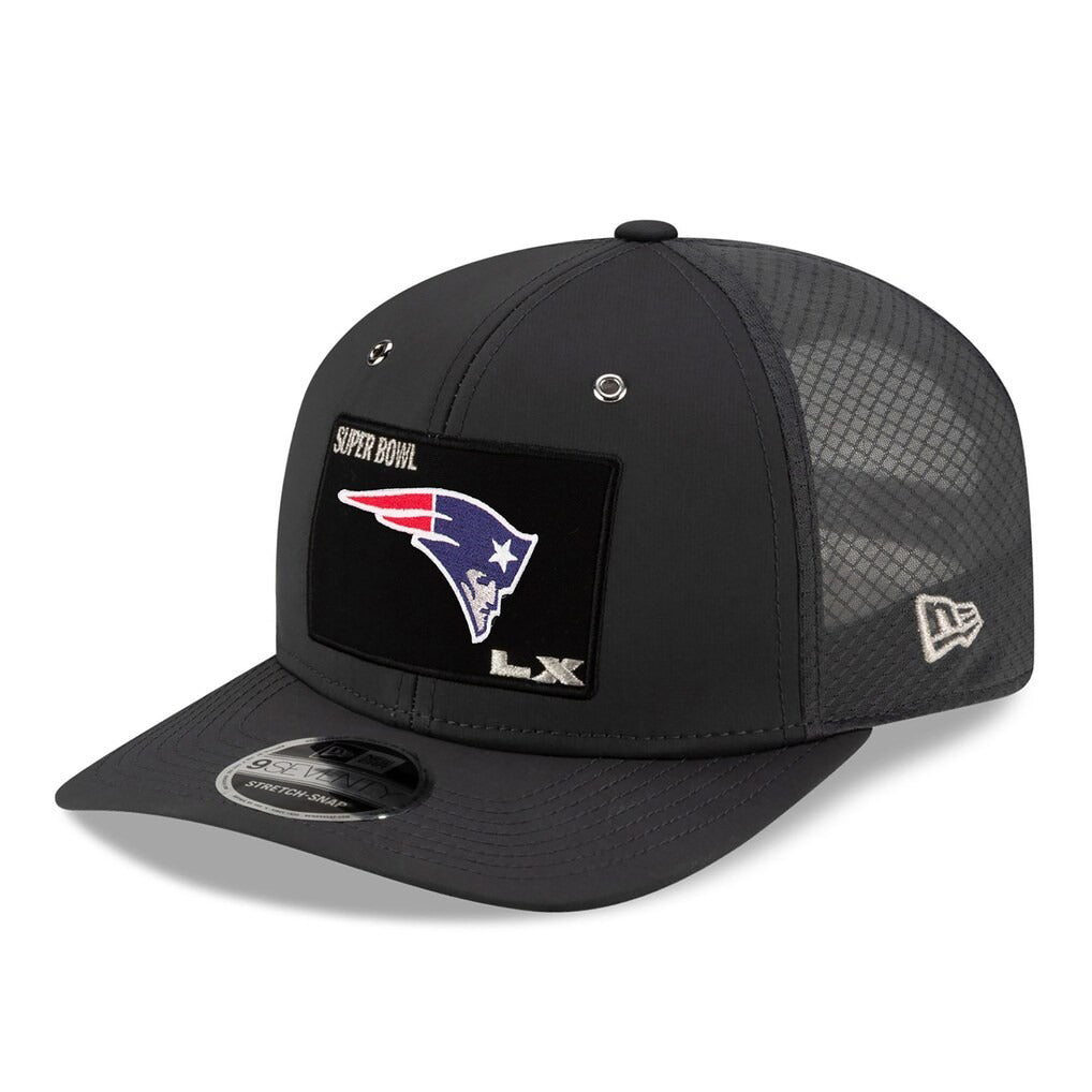 第60回スーパーボウル進出記念 海外取寄 ニューエラ 9SEVENTY ニューイングランド ペイトリオッツ NFL OPENING NIGHT SNAPBACK CHARCOAL