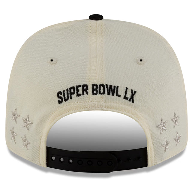 第60回スーパーボウル優勝記念 海外取寄 ニューエラ 9SEVENTY シアトル シーホークス NFL SUPER BOWL LX CHAMPIONS LOCKER ROOM TROPHY COLLECTION SNAPBACK CREAM BLACK
