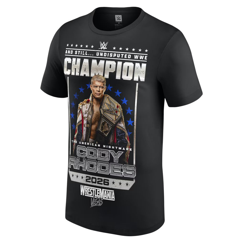 期間限定価格 コーディローデス 新品未開封 WWE 公式 Tシャツ サイズM コーディー ローデスモデル 海外取寄 WWE AUTHENTIC Tシャツ