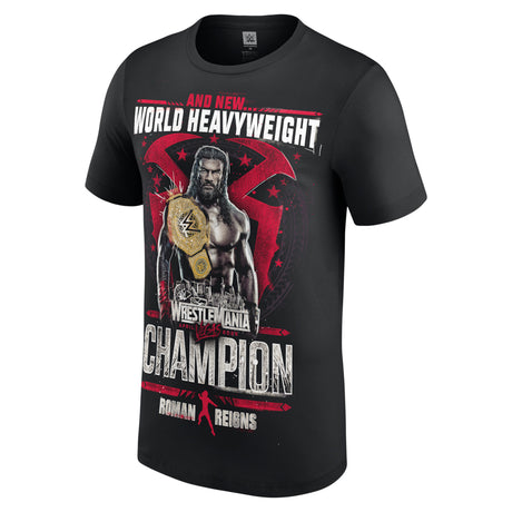 ローマン レインズモデル 海外取寄 WWE AUTHENTIC Tシャツ WRESTLEMANIA 42 WINNER T-SHIRT