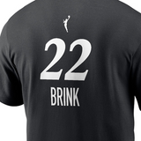 海外取寄 キャメロン・ブリンクモデル ナイキ バスケ ロサンゼルス スパークス WNBA NAME&NUMBER REBEL EDITION T-SHIRT BLACK