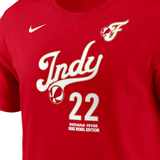 海外取寄 ケイトリン・クラークモデル ナイキ バスケ インディアナ フィーバー WNBA NAME&NUMBER REBEL EDITION T-SHIRT RED