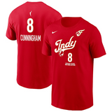 海外取寄 ソフィー・カニンガムモデル ナイキ バスケ インディアナ フィーバー WNBA NAME&NUMBER REBEL EDITION T-SHIRT RED
