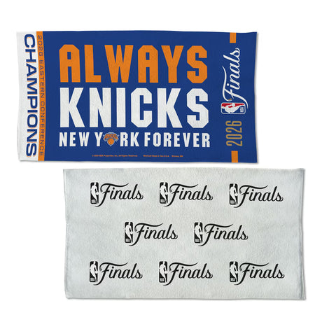 海外取寄 ニューヨーク ニックス 記念タオル WINCRAFT 2026 NBA EASTERN CONFERENCE CHAMPIONS LOCKER ROOM TOWEL