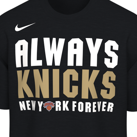 53年振りNBAファイナル優勝 海外取寄 ナイキ Tシャツ ニューヨーク ニックス 2026 NBA FINALS CHAMPIONS ROSTER CLUB T-SHIRT BLACK