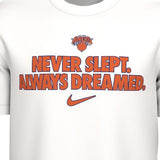 53年振りNBAファイナル優勝 海外取寄 ナイキ Tシャツ ニューヨーク ニックス NBA VOICE T-SHIRT WHITE