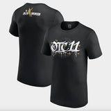ローマン レインズモデル x ジェイレン ブランソン 海外取寄 WWE AUTHENTIC Tシャツ OTC T-SHIRT BLACK