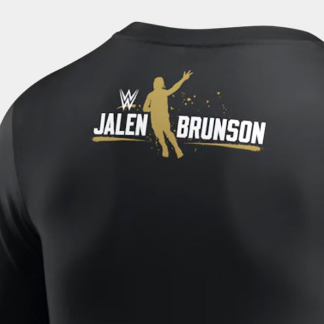 ローマン レインズモデル x ジェイレン ブランソン 海外取寄 WWE AUTHENTIC Tシャツ OTC T-SHIRT BLACK