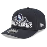 ア・リーグ優勝記念ロッカールームモデル 海外取寄 ニューエラキャップ タンパベイ レイズ 9SEVENTY 2026 AMERICAN LEAGUE CHAMPIONS LOCKER ROOM SNAPBACK CAP CHARCOAL