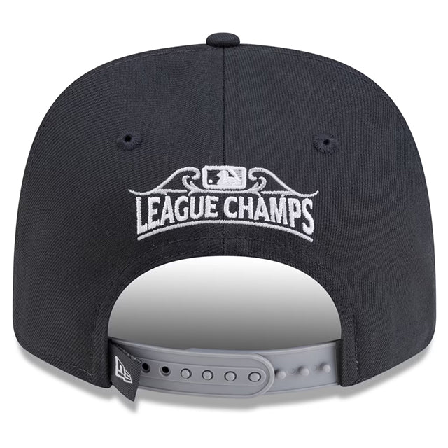 ア・リーグ優勝記念ロッカールームモデル 海外取寄 ニューエラキャップ タンパベイ レイズ 9SEVENTY 2026 AMERICAN LEAGUE CHAMPIONS LOCKER ROOM SNAPBACK CAP CHARCOAL