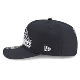 ア・リーグ優勝記念ロッカールームモデル 海外取寄 ニューエラキャップ タンパベイ レイズ 9SEVENTY 2026 AMERICAN LEAGUE CHAMPIONS LOCKER ROOM SNAPBACK CAP CHARCOAL