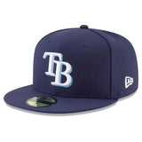 2026 ワールドシリーズモデル 海外取寄 ニューエラ キャップ 59FIFTY タンパベイ レイズ MLB WORLD SERIES AUTHENTIC COLLECTION FITTED CAP NAVY