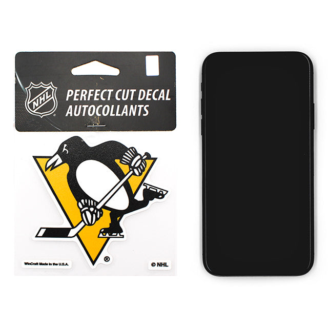 ウィンクラフト ステッカー ピッツバーグ ペンギンズ NHL PERFECT CUT