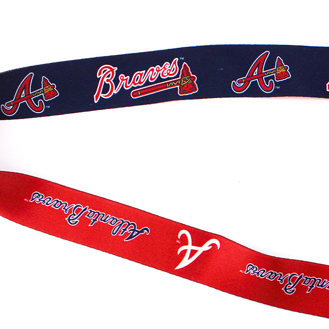 ウィンクラフト ランヤード アトランタ ブレーブス MLB LANYARD NAVY RED