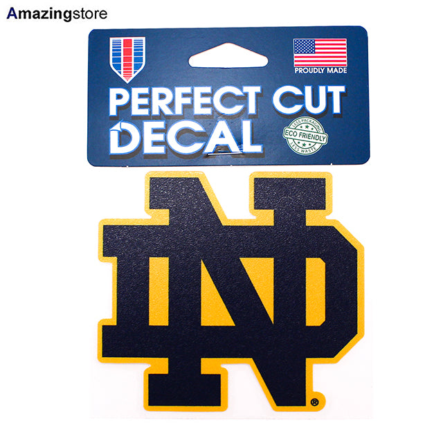 ウィンクラフト ステッカー ノートルダム ファイティング アイリッシュ NCAA PERFECT CUT DECAL WINCRAFT