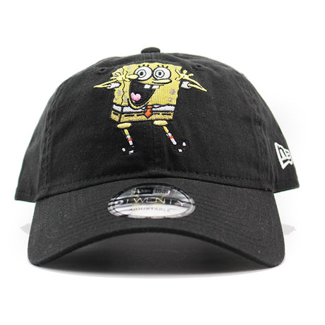 ニューエラ キャップ 9TWENTY ストラップバック スポンジボブ CAP BLACK