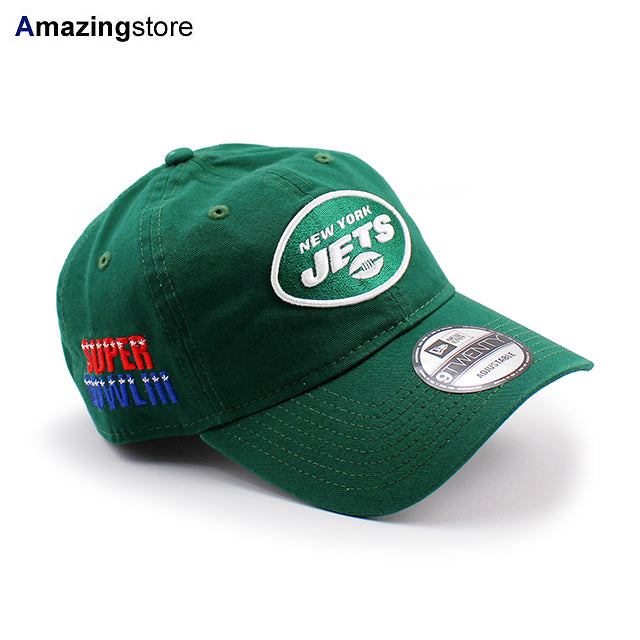 ニューエラ キャップ 9TWENTY ストラップバック ニューヨーク ジェッツ NFL SUPER BOWL III STRAPBACK CAP GREEN