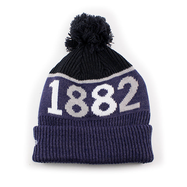 ニューエラ ニット ビーニーキャップ トッテナム ホットスパー FC PREMIER LEAGUE SPORT CUFF BEANIE CAP NAVY