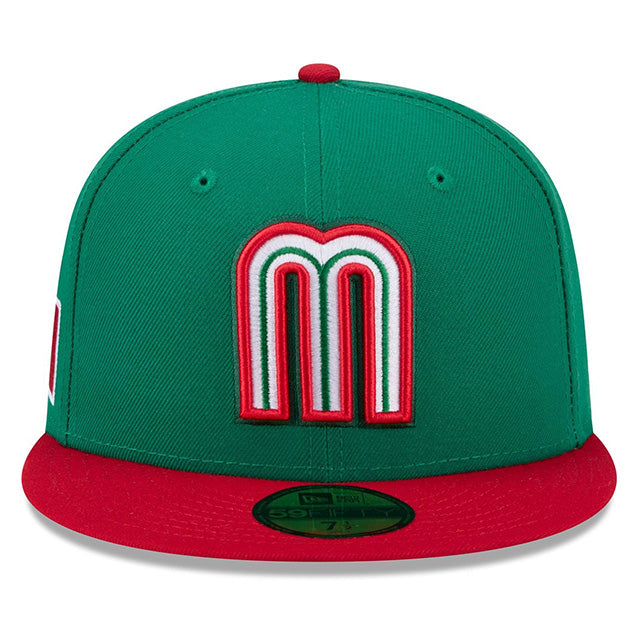 ニューエラ キャップ 59FIFTY WBC メキシコ 2026 WORLD BASEBALL CLASSIC FITTED CAP GREEN