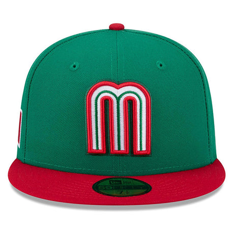 ニューエラ キャップ 59FIFTY WBC メキシコ 2026 WORLD BASEBALL CLASSIC FITTED CAP GREEN