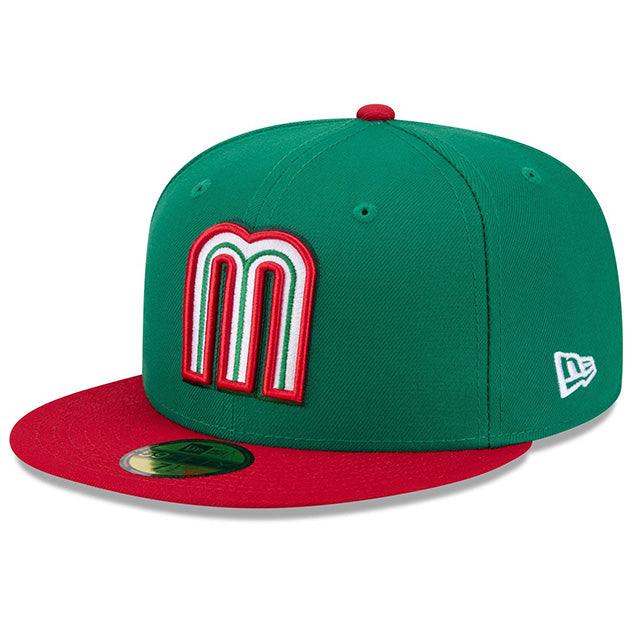 ニューエラ キャップ 59FIFTY WBC メキシコ 2026 WORLD BASEBALL CLASSIC FITTED CAP GREEN