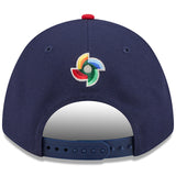 ニューエラ キャップ 9FORTY M-CROWN A-FRAME WBC アメリカ 2026 WORLD BASEBALL CLASSIC SNAPBACK CAP NAVY