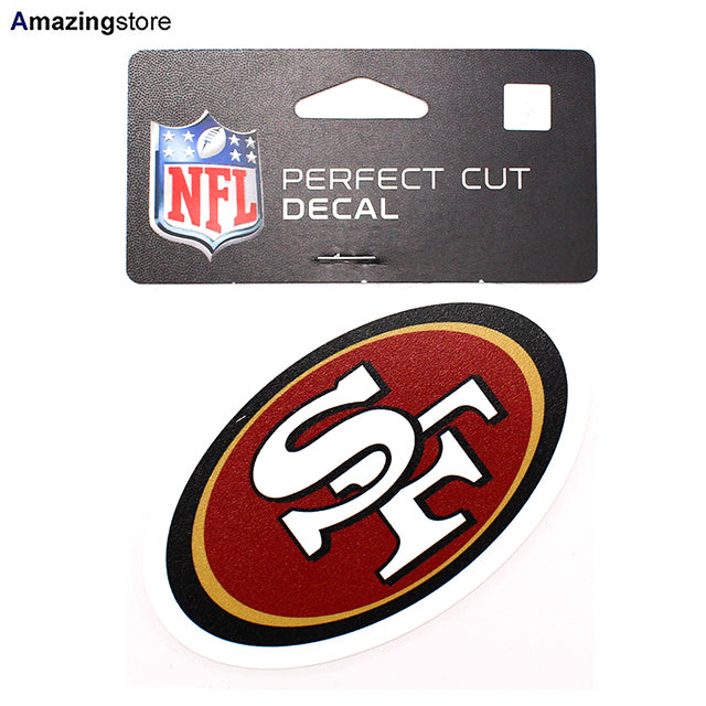 ウィンクラフト ステッカー サンフランシスコ 49ERS NFL PERFECT CUT DECAL WINCRAFT