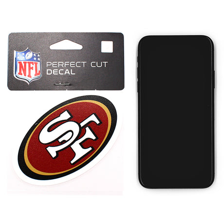 ウィンクラフト ステッカー サンフランシスコ 49ERS NFL PERFECT CUT DECAL WINCRAFT