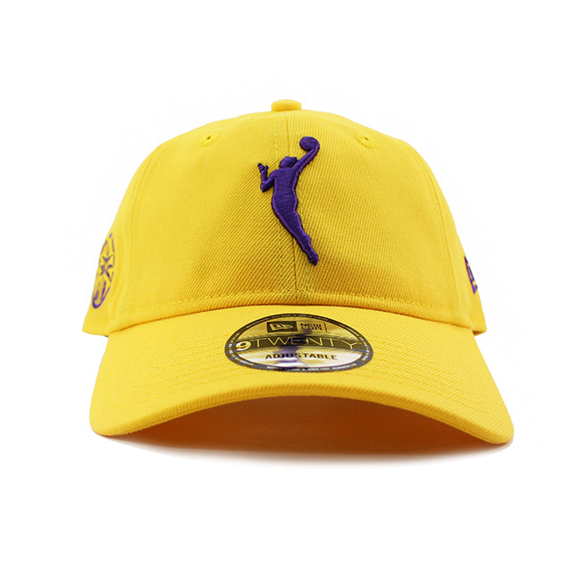 ニューエラ キャップ 9TWENTY ロサンゼルス スパークス WNBA LOGO STRAPBACK CAP GOLD