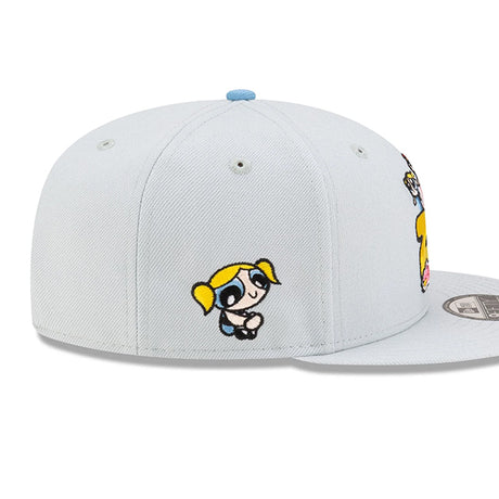 ニューエラ キャップ 9FIFTY パワーパフガールズ BUBBLES SNAPBACK GREY