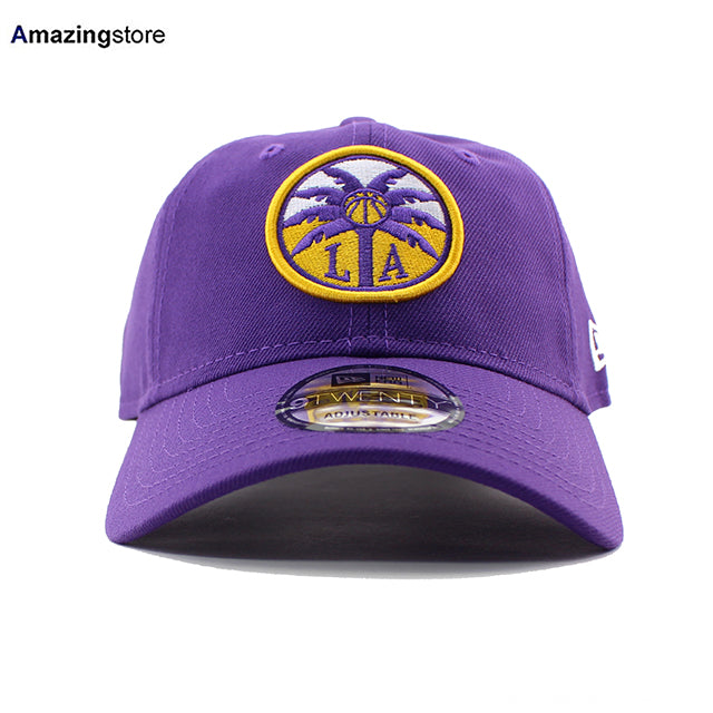 ニューエラ キャップ 9TWENTY ロサンゼルス スパークス CORE LOGO STRAPBACK CAP PURPLE