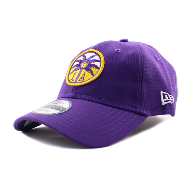 ニューエラ キャップ 9TWENTY ロサンゼルス スパークス CORE LOGO STRAPBACK CAP PURPLE