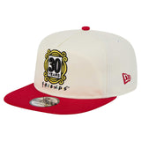 ニューエラ キャップ GOLFER フレンズ 30th ANNIVERSARY SNAPBACK CREAM RED