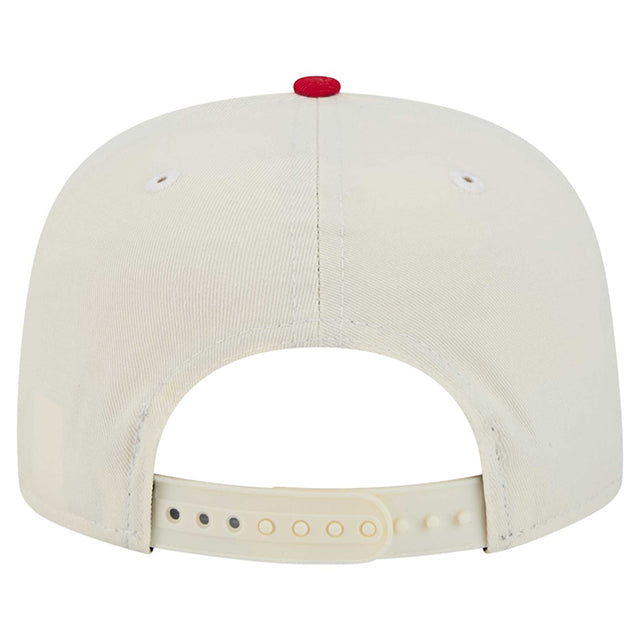 ニューエラ キャップ GOLFER フレンズ 30th ANNIVERSARY SNAPBACK CREAM RED