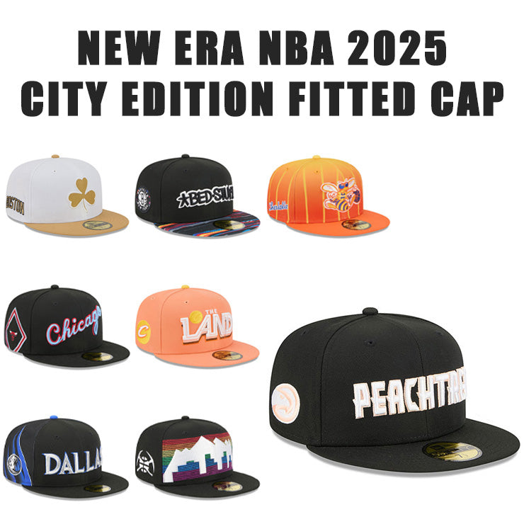ニューエラ キャップ 59FIFTY 2025 NBA CITY EDITION FITTED CAP NEW ERA