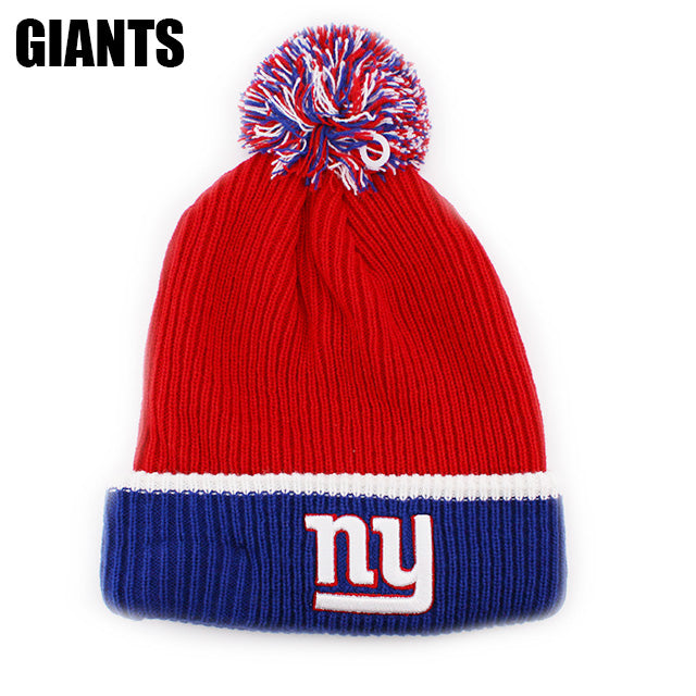 ニューエラ ニットキャップ ビーニー NFL FIRESIDE POM KNIT BEANIE