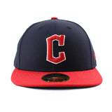 ニューエラ キャップ 59FIFTY クリーブランド ガーディアンズ MLB ON-FIELD AUTHENTIC HOME LC LOW-CROWN FITTED CAP LP NAVY RED CLEVELAND GUARDIANS