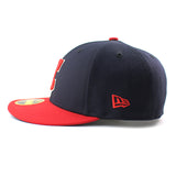 ニューエラ キャップ 59FIFTY クリーブランド ガーディアンズ MLB ON-FIELD AUTHENTIC HOME LC LOW-CROWN FITTED CAP LP NAVY RED CLEVELAND GUARDIANS