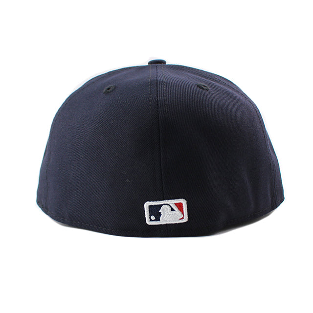 ニューエラ キャップ 59FIFTY クリーブランド ガーディアンズ MLB ON-FIELD AUTHENTIC ROAD FITTED CAP NAVY CLEVELAND GUARDIANS