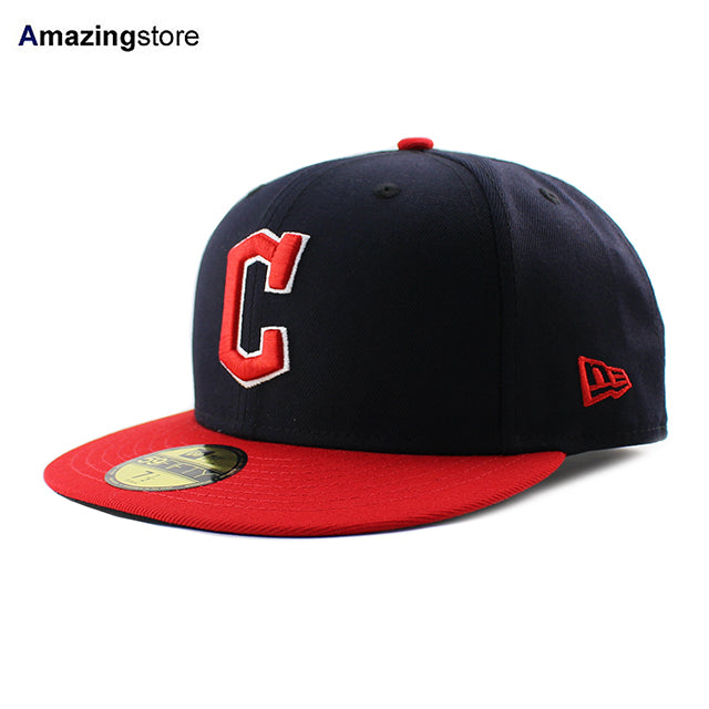 ニューエラ キャップ 59FIFTY クリーブランド ガーディアンズ MLB ON-FIELD AUTHENTIC HOME FITTED CAP NAVY RED CLEVELAND GUARDIANS