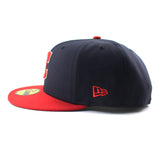 ニューエラ キャップ 59FIFTY クリーブランド ガーディアンズ MLB ON-FIELD AUTHENTIC HOME FITTED CAP NAVY RED CLEVELAND GUARDIANS